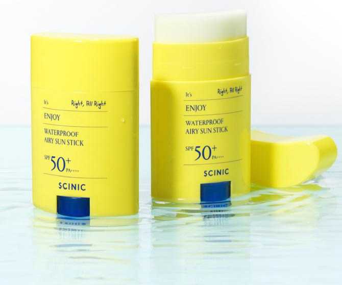 SCINIC- Waterproof airy stick sun 50spf pa++++