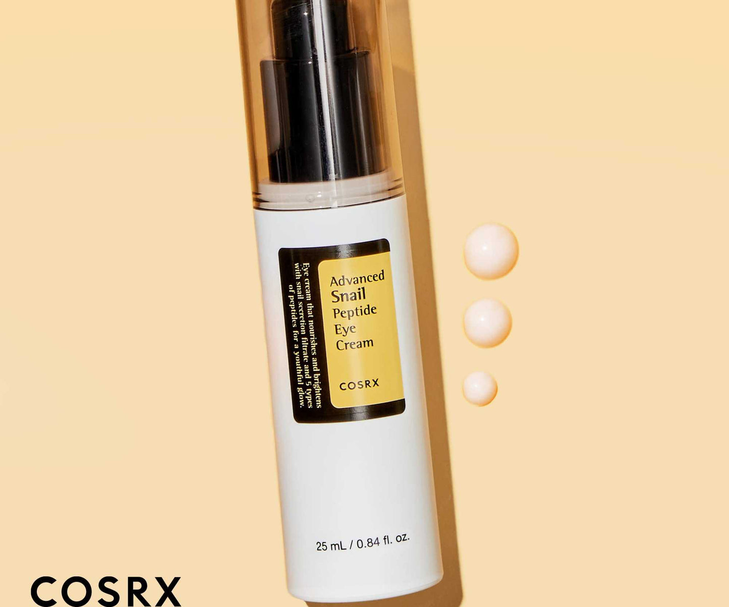 COSRX- Contorno de ojos con peptidos y baba de caracol