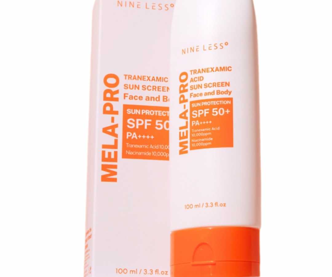 Nine less- Mela-Pro tranexamic acid sun 100ml