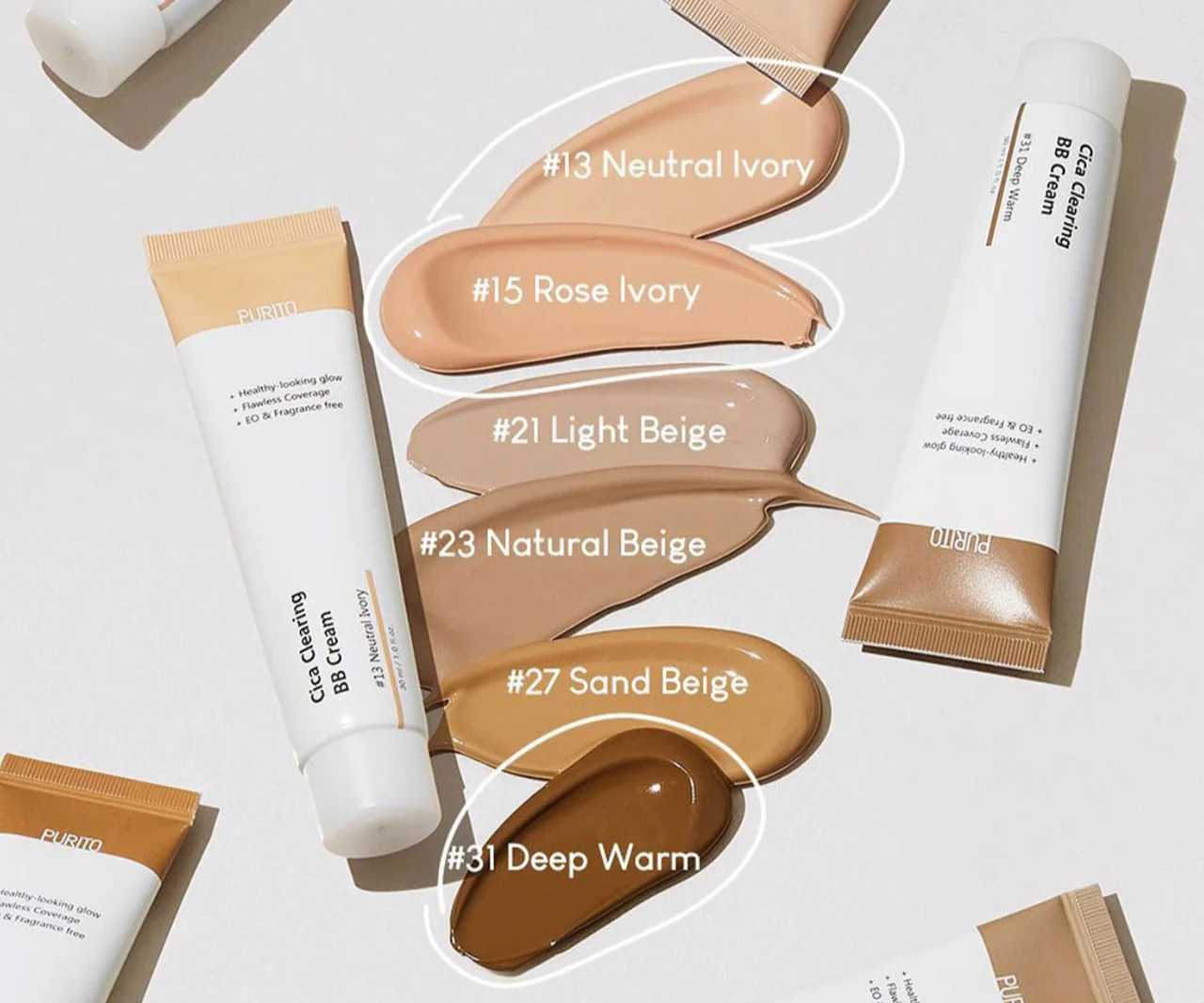 PURITO- Cica clearing bb cream