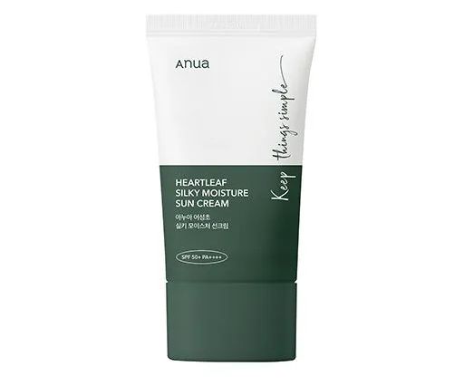 Anua- silky moisture sunscreen 50ml