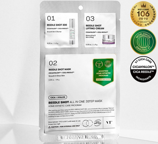 VT- Reedle shot all in one 3 step mask 1.5g+25g+1.5g